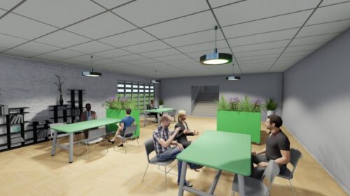 Green Planter Squared - Afbeelding 3