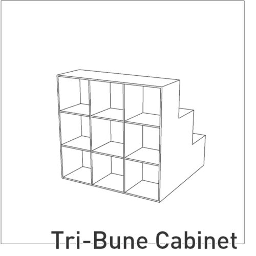 Tri-Bune Cabinet
