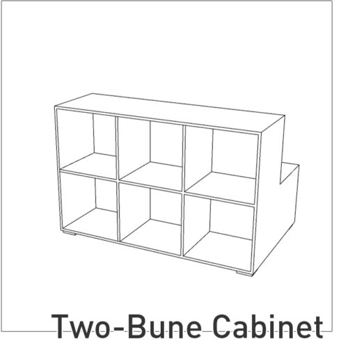 Two-Bune Cabinet