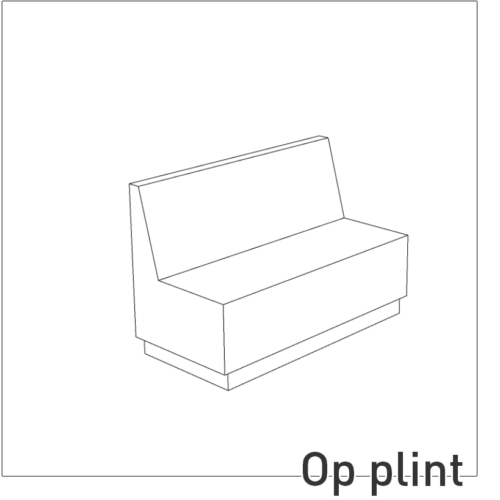 Train op plint