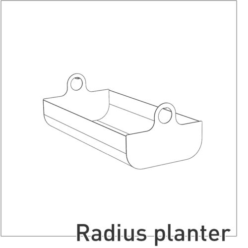 Radius 1082 Planter