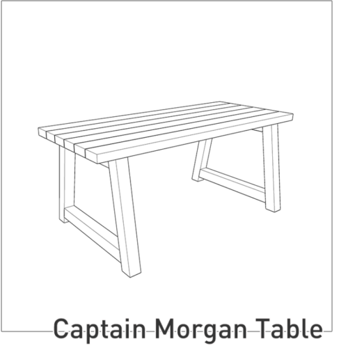 Captain Morgan Table