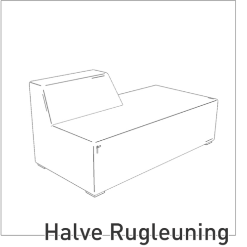 Block 1/2 rugleuning
