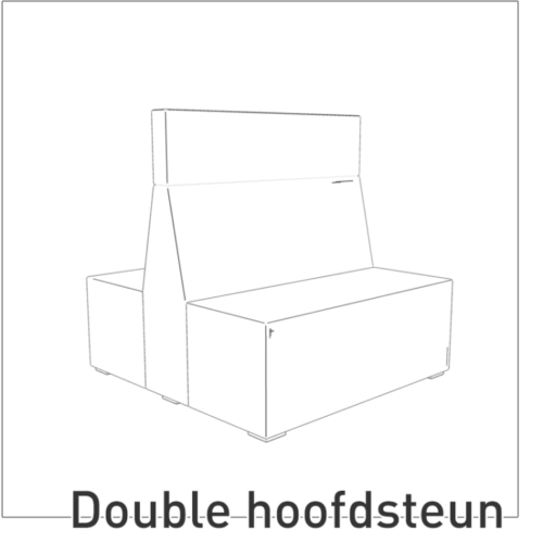 Train Dubbel Hoofdsteun