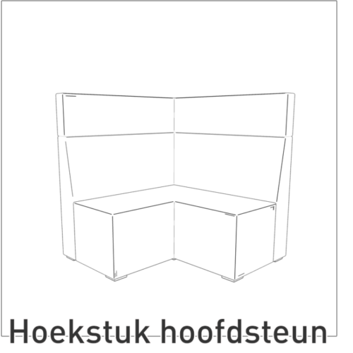 Train Hoek Hoofdsteun