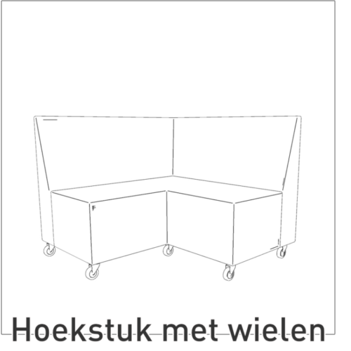 Train Hoek met wielen