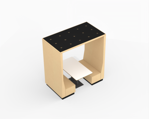 The Booth gestoffeerd - Afbeelding 3