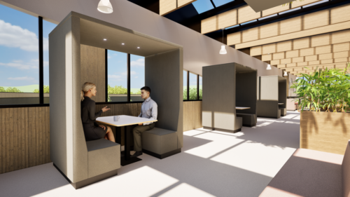 The Booth gestoffeerd - Afbeelding 5