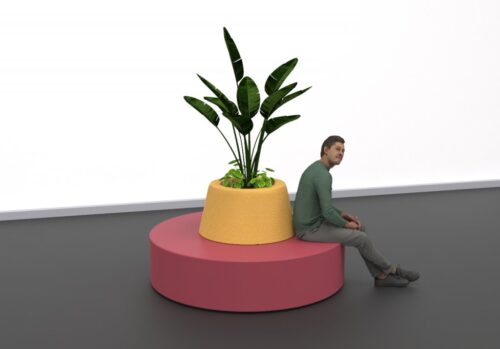Lounge Disc Planter - Afbeelding 10