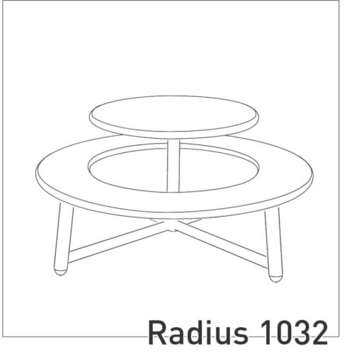 Radius 1032 Picknick Rond