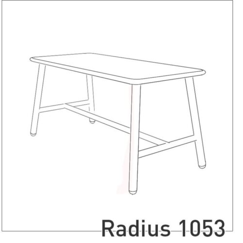 Radius 1053 Statafel