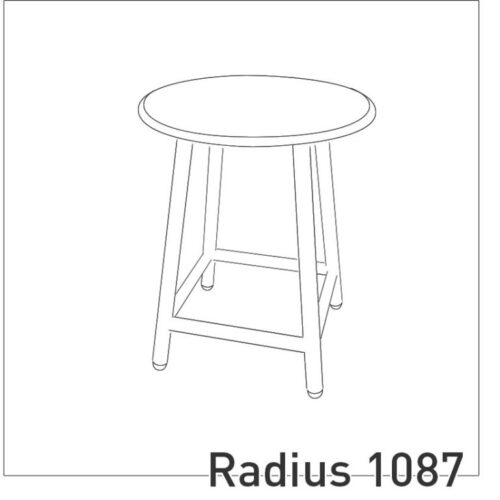 Radius 1087 Statafel